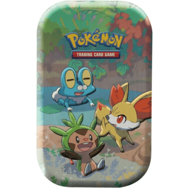 Pokemon Celebrations Mini Tin Kalos Starters | Bescards