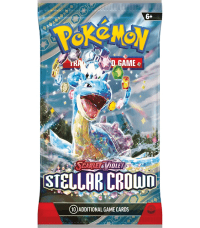 Pokemon Stellar Crown Booster Pack - bescards.nl