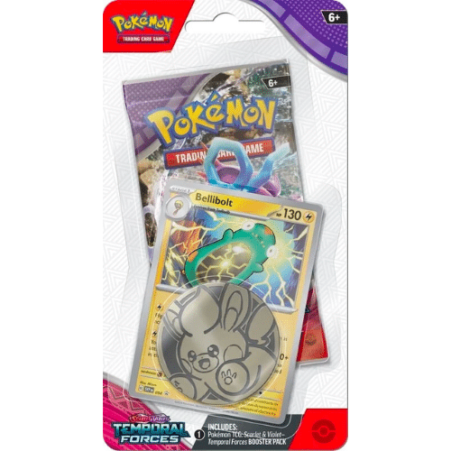Pokemon Temporal Forces - Checklane Blister - Bellibolt - bescards.nl