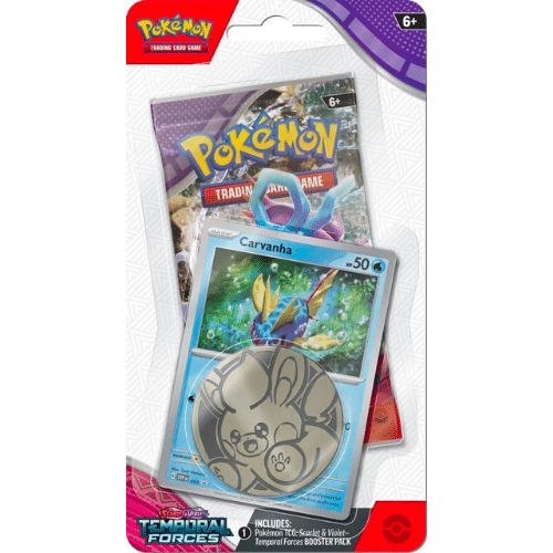 Pokemon Temporal Forces - Checklane Blister - Carvanha - bescards.nl