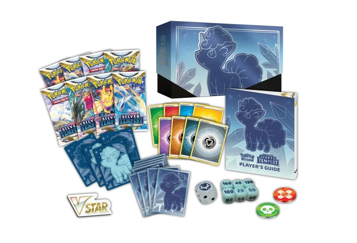 pokemon-tcg-sword---shield-silver-tempest-elite-trainer-box.4539266134.screenshot.1 Silver Tempest Elite Trainer Box - Afbeelding 2