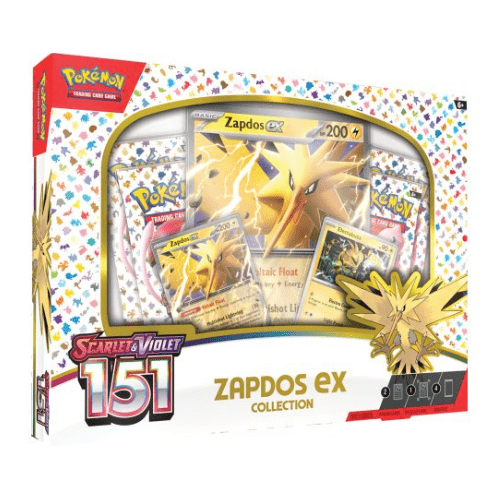 Pokémon 151 Zapdos EX Box