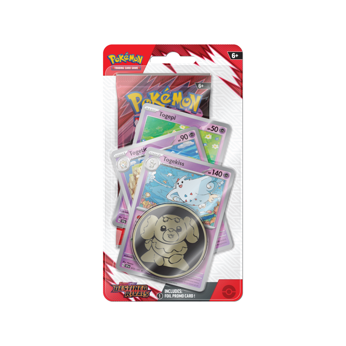 4840109147 Destined Rivals Premium Checklane Blister Togepi - Afbeelding 1