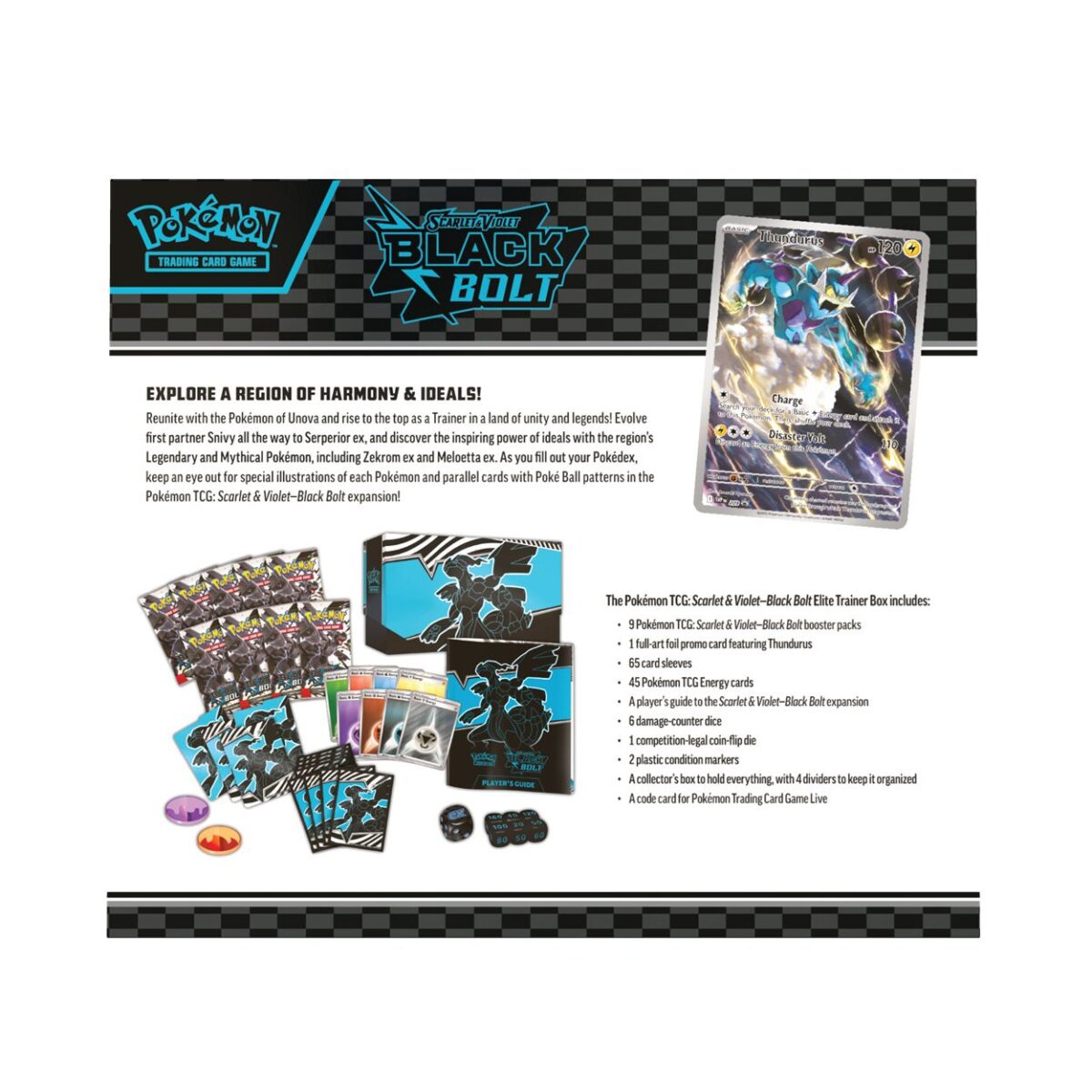 Black Bolt Elite Trainer Box (SV10.5 – Engels) - Afbeelding 2