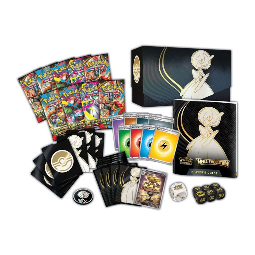 Mega-Evolution-Elite-Trainer-Box-Gardevoir-inhoud Mega Evolution Elite Trainer Box – Gardevoir (Engels) - Afbeelding 3