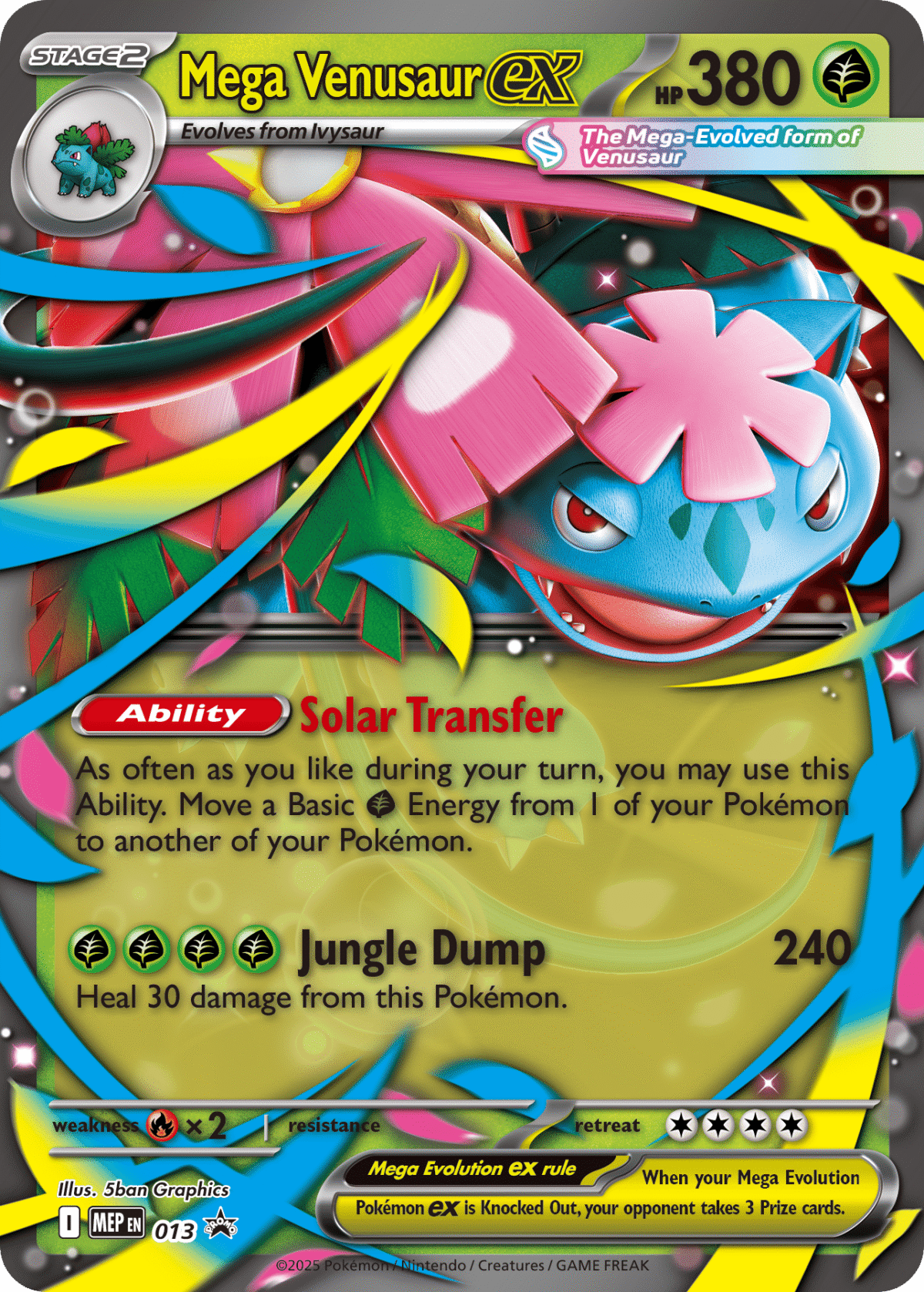 Mega Venusaur EX Box (1 Per Persoon) - Afbeelding 3